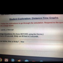 Distance-time graphs gizmo answer key pdf