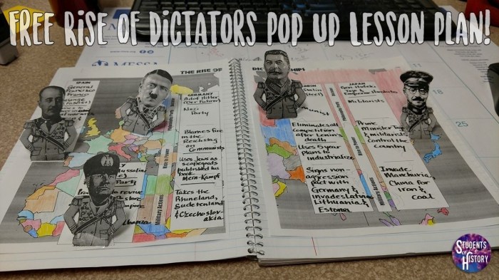 The rise of dictators worksheet answers