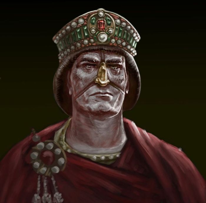 Byzantine emperor known as crossword