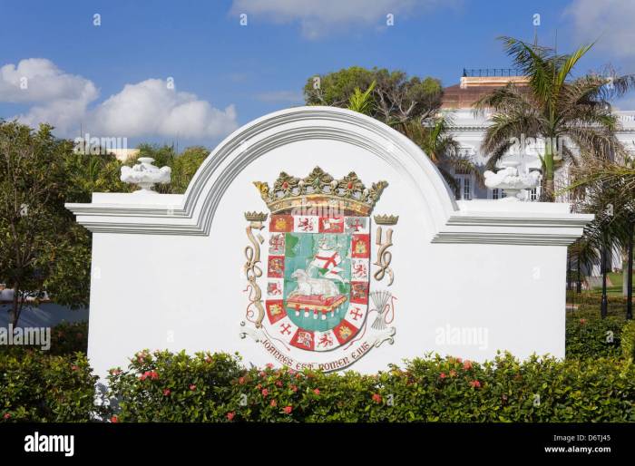 Puerto rico coat arms flag rican symbols escudo pr shield coats cross animal state culture lamb island arm coqui bird