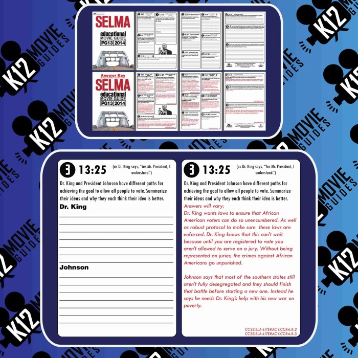 Answer key selma movie questions worksheet answers