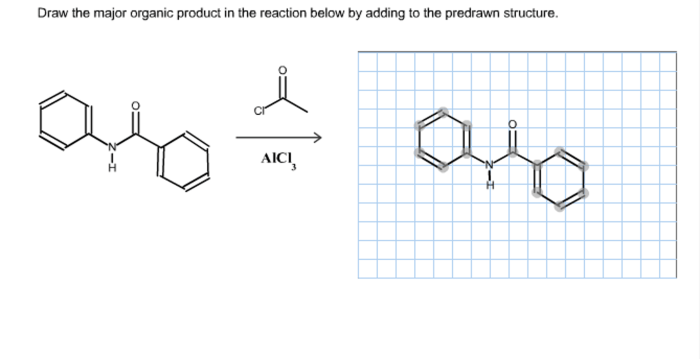 Draw the major product of the reaction sequence shown.